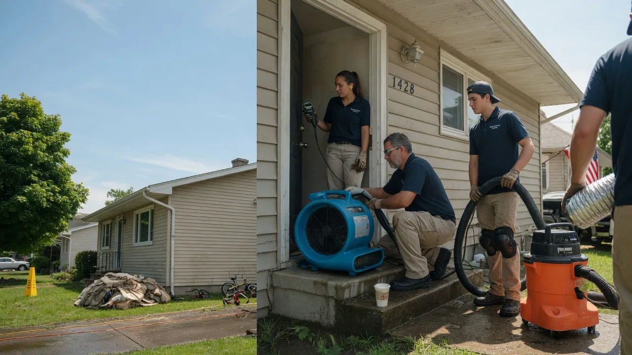 Water Damage Restoration in Centerpoint, IN near me
